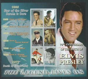 Grenada Grenadines 2585 2005 Elvis m/s MNH