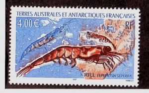 French Southern & Antarctic Territory Sc 338 NH issue of 2004 - SEA LIFE - KRILL