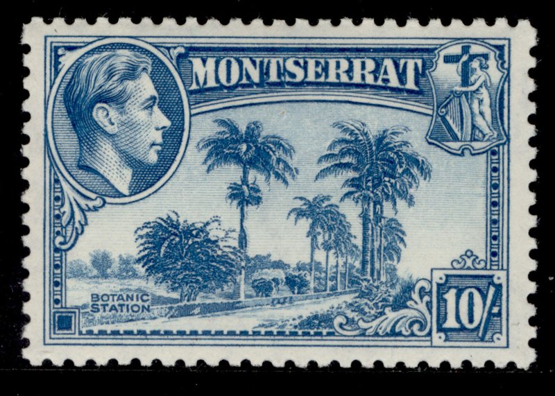 MONTSERRAT GVI SG111, 10s pale blue, M MINT. Cat £23.