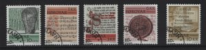 Faroe Islands #65-69  cancelled  1981   historic writing