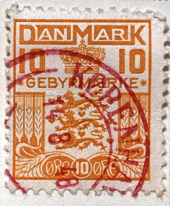 AlexStamps DENMARK #I5 VF Used SON