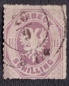 Lubeck - 14 1865 Used