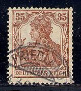 Germany Reich Scott # 101, used