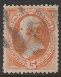 U.S. Scott Scott #152 Webster Stamp - Used Single