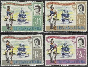 Tristan da Cunha #95-98 (1966), MNH compl. set, cat. $1.45