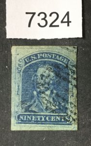 MOMEN: US STAMPS # 39 FORGERY USED LOT #A 7324
