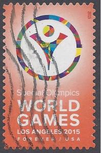 #4986 (49c Forever) Special Olympics World Games 2015 Used