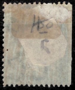 Bermuda 1865 ☀ 1sh perforation 14:14 ☀ Mint hinged