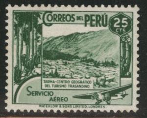 Peru  Scott C52 MH* Airmail stamp