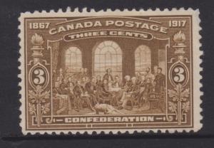 Canada 1917 Confederation Sc#135 MNH