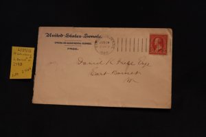 US 279B on cover St. Johnsbury VT to E. Barnet VT (#2466)