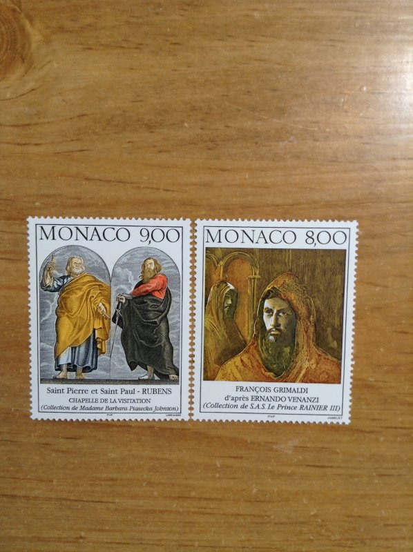 Monaco  Sc  # 2052-2053  NH