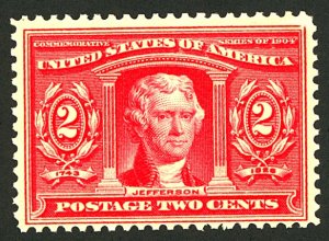 U.S. #324 MINT OG NH