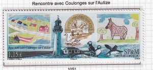 SPM ,  St. Pierre et Miquelon 2012 -  Children's art  - MNH Single  # 959