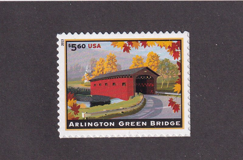 U.S.: Sc #4738, $5.60 Arlington Green Bridge, MNH (F31317) 