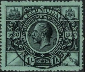 Bermuda 1921 SC 79 Used SVC 65.00 Stamp