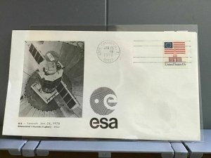 U.S.A 1978 Cape Canaveral Space stamp cover R29390