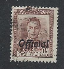 NEW ZEALAND SC# O74 F-VF U 1938