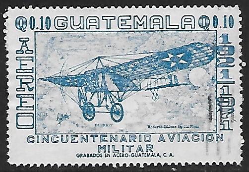 Guatemala # C476 - Bleriot's Plane - used   -{BRN17}