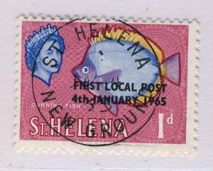 ST HELENA - 1965 - SG193 CANCELLED  ST.HELENA / NEW GROUNDS  CDS