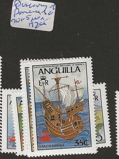 ANGUILLA  SC701-705    BOATS   SET    MNH     P0615H