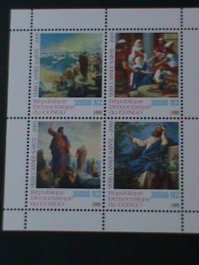 ​CONGO- THE STORY OF CHRIST MNH SHEET  VF WE SHIP TO WORLDWIDE.&  COMBINED