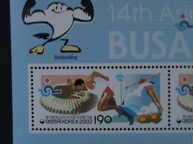 ​KOREA-2002 SC#2106a  14TH ASIAN GAMES-BUSAN-MNH-LAST ONE WE SHIP TO WORLDWIDE