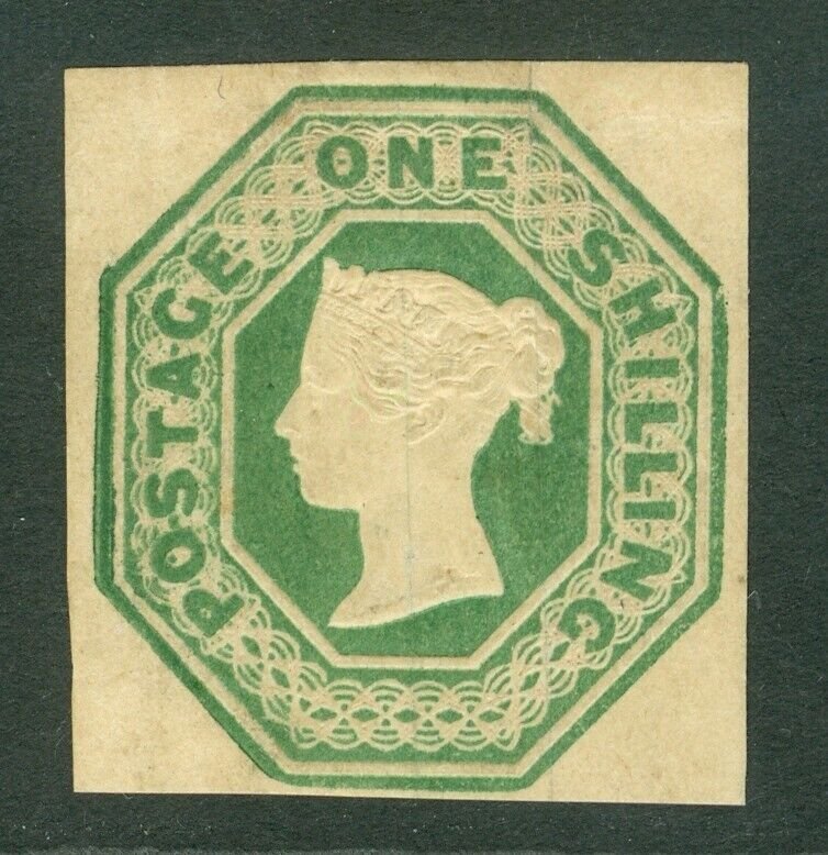 SG 55 1/- green (die WW2). A fine fresh mounted mint example with good deep... 