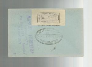 1932 Paraguay Graf Zeppelin Cover to Herman Sieger Lorch Germany  LZ 127