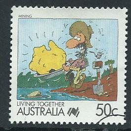 Australia SG 1124  VFU  from FDC