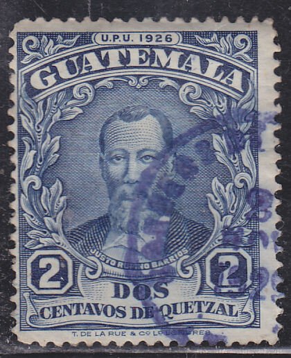 Guatemala 235 President Justo Rufino Barrios 1929