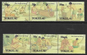 Tokelau Islands 172-77  1990   set  6   vf  mint nh