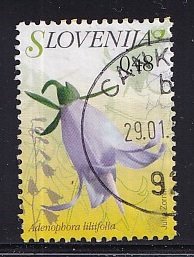 Slovenia  #697   used   2007   flora   48c