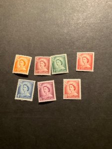 Stamps New Zealand Scott #306-12  hinged