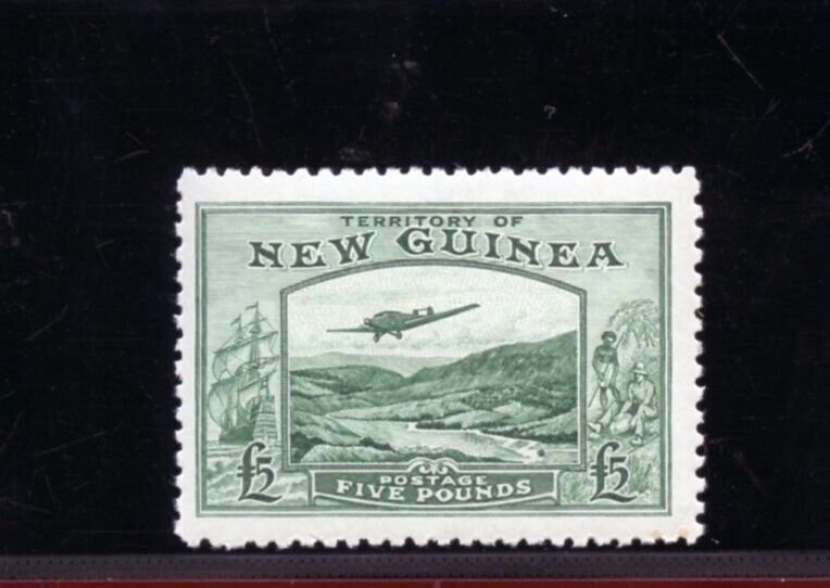 NEW GUINEA SCOTT #C45 SG#205 BULOLO GOLDFIELDS VF/XF MINT LIGHTLY HINGED