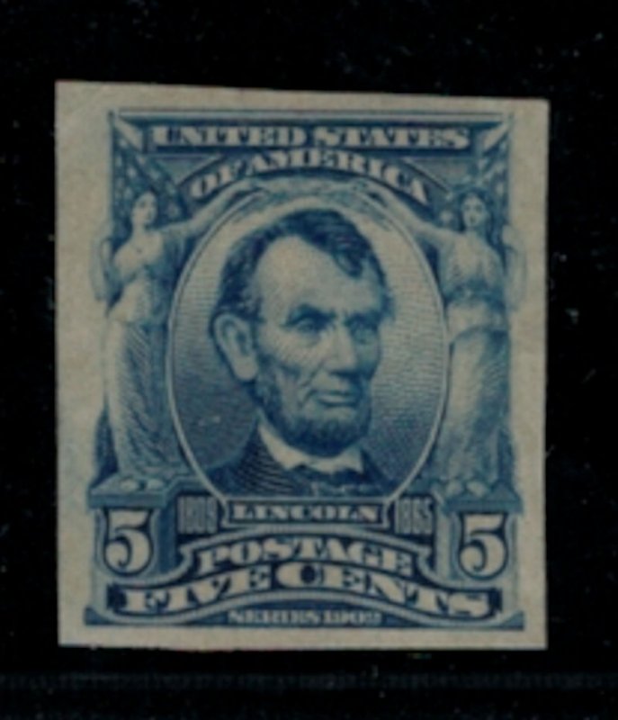 US #315 SCV $400.00  XF mint hinged, large margins all around, SUPER NICE!  B...