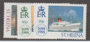 St. Helena Scott #502-503-504 Stamps - Mint NH Set