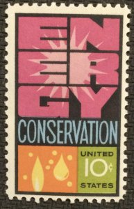 US MNH #1547 Single Energy Conservation SCV $.25 L3