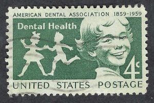 United States #1135 4¢ Dental Health (1959). Used.