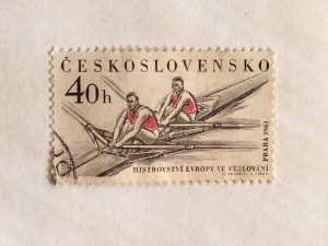 Czechoslovakia – 1961 – Single “Sports” Stamp – SC# 1025  – CTO