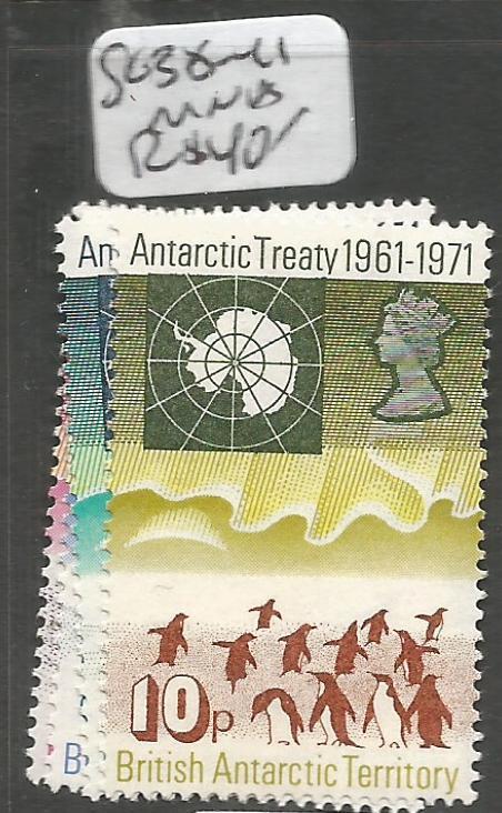 British Antarctic Territory SC 38-41 MNH (7chy)