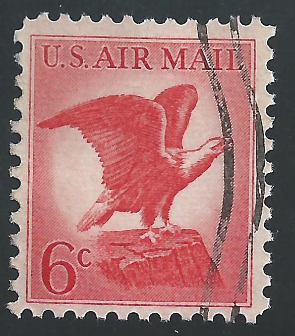 US #C67 6¢ Bird - Bald Eagle