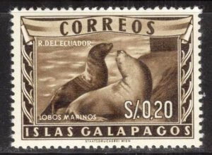 Ecuador / Galapagos 1957 Seals Mi. 1 MNH