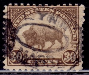 United States, 1922-25, American Buffalo, 30c, sc#569, used
