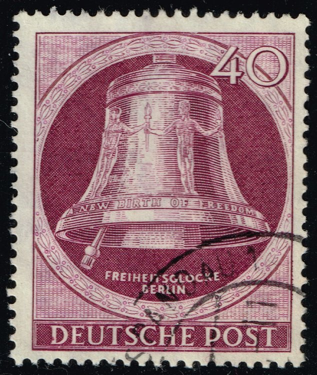 Germany #9N74 Freedom Bell; Used (3Stars)