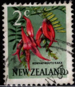 New Zealand Scott 384 Used Decimal Denominated stamp