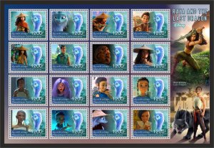 Stamps. Cartoons. Disney  1  sheet perforated MNH** NEW 2025