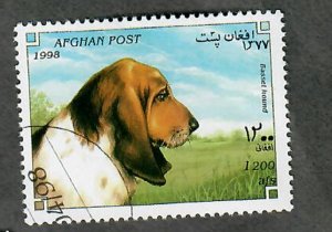 Afghanistan Basset Hound Dog CTO single from 2000