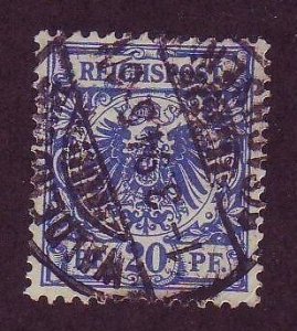 Germany-1889-1900-SC 49-Used-Pfennige