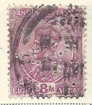 India # 91  George V  (U) CV $1.25